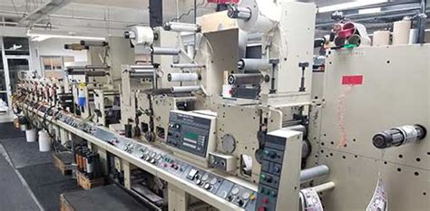 Used flexographic equipment machinery .